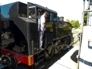 kent & east sussex railway 2008 - engine at tenterden