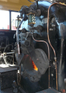 kent & east sussex railway 2008 - engine view of furnace