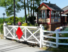 kent & east sussex railway 2008 - tenterden signal box and crossing