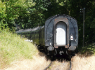 kent & east sussex railway 2008 - last view of laeving train