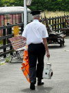 guard with lamp