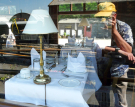 kent & east sussex railway 2008 - pullman interior as selfie