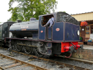 kent & east sussex railway -  saddle tank at rolverden station