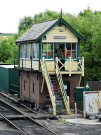 kent & east sussex railway - signal box at rolverden station
