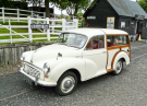 morris minor countryman front view