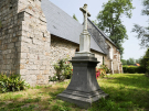 France 2022 - Chapel of Hamelet sunny side with cross