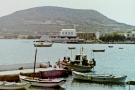 milos 1988 - trips on and around milos - pier on kimolos