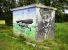 france 2022 - circuit of the Avocet - transformer house art 2