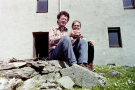 Shetland  1989 Yell - Breakfest at Skibhoul