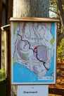 Finland 2019 Oravivuori - Info map on the the Struve tower