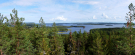 Finland 2019 Oravivuori - Panorama of the Korospohja sound seen from the Struve tower