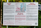 Finland 2019 Oravivuori - Info panel about the Struve tower