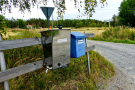 Oravivuori Finland: tank for liquids and postal box