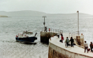 pier of the ferry back to stromness