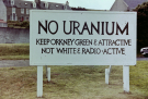 uranium protest