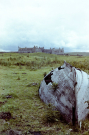 picturesque image of farm buildings
