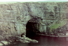 natural cave at yesnaby