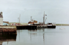 ship at the pier seen from the other side