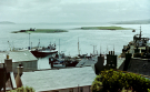 view towards graemsay (lighthouse visible)