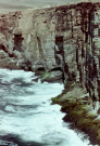 cliffs at yesnaby close-up
