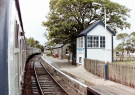train passing through forsinard station