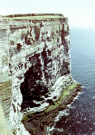 grotto in the cliffs