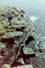 rita looking over the edge