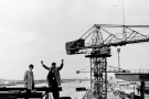 Papendrecht bridge under construction at Penn and Bauduin - 3 (with Frank van Dijl and Wout Hovius)
