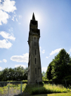 cycling anor to hirson - rotonde de hirson - control spire backlight