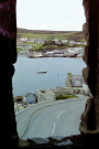 shetland 1989 - scalloway view from castle