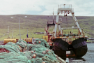 shetland 1989 - scalloway fishing ship