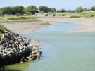 fishermen in the somme bay (and their campers?)