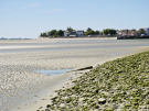 view towards le crotoy accross somme bay 