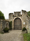 st valery sur somme - medieval town - gate of old monastry
