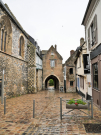 st valery sur somme - medieval town - gate house