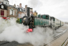 france 2022 - st valery sur somme - steaming in the rain