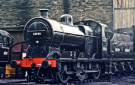 steam railways in britain1979 -  keighley and worth valley railway - engine 43924