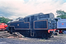 steam railways in britain1979 -  lakeside and haverthwaite railway - dark blue engine