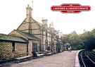 steam railways in britain1979 - lakeside and haverthwaite railway - haverthwaite staiton with logo