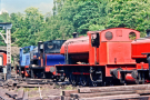 steam railways in britain1979 -  lakeside and haverthwaite railway - saddle tanks