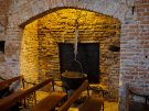 thierache - fortified church of wimy - fire place 1 in the donjon