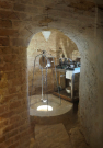 thierache - fortified church of wimy - well in another tower