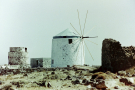 milos 1988 - trips on and around milos - restored widdmill on kimolos