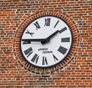 thierache - a walk around ohis - clock of the church (Lepers freres)