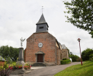 thierache - a walk around ohis - front side of the church