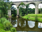 thierache - a walk around ohis - disused railway viaduct crossing the oise