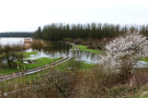 View from the hill - high water level