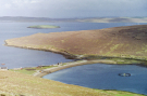 Shetland  1989 Yell - Fish farming