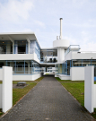main building entrance